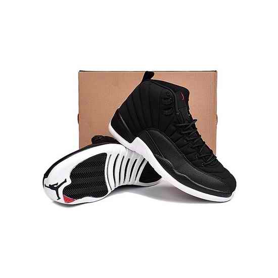 Air Jordan 12 Retro Men Shoes New Black